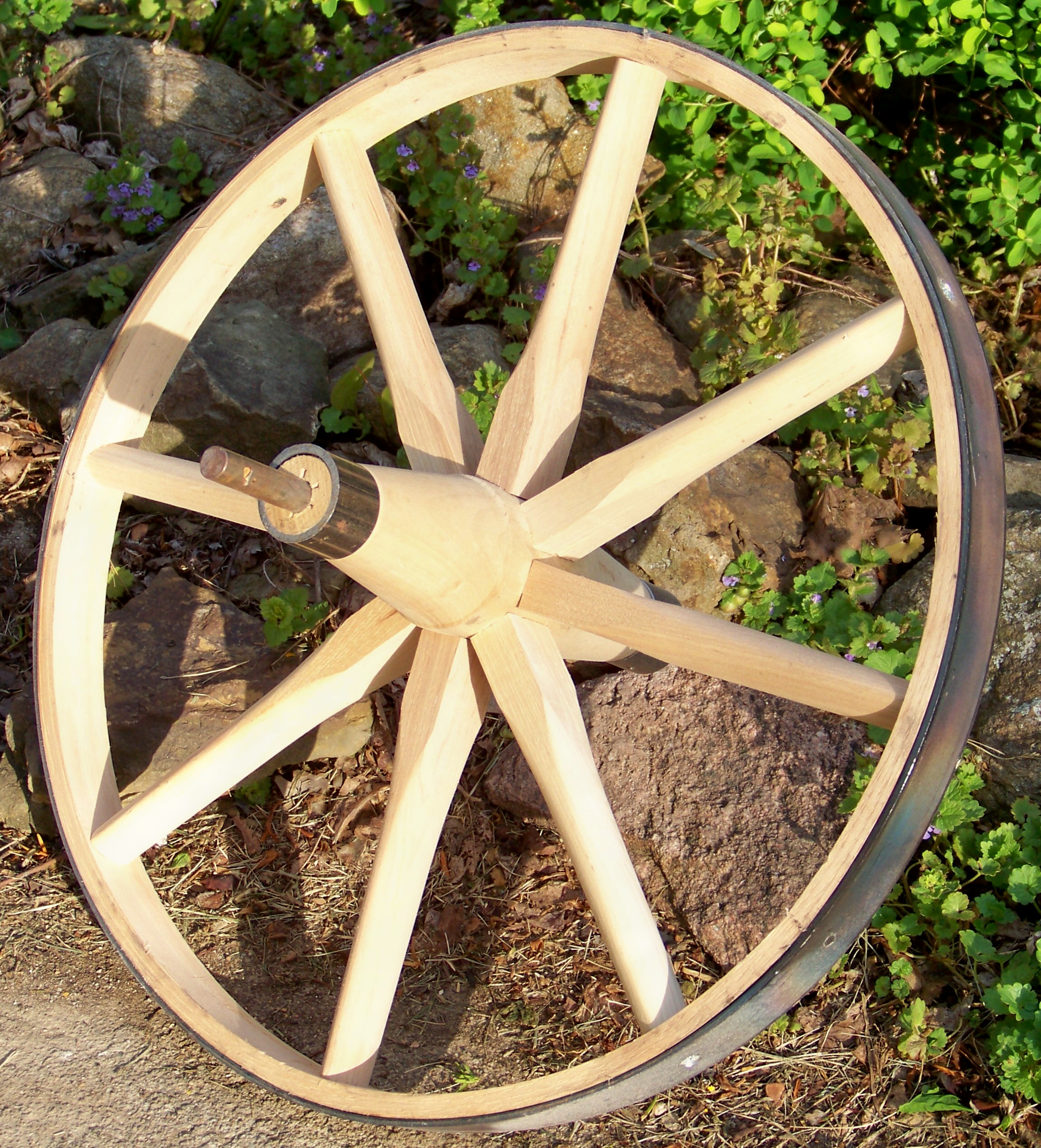 Wooden Wheelbarrow Wheels - Custom Wagon Wheels