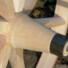 Wooden Wheelbarrow Wheels - Image 4