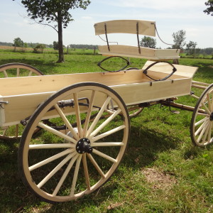 Buckboard Wagon - Custom Wagon Wheels