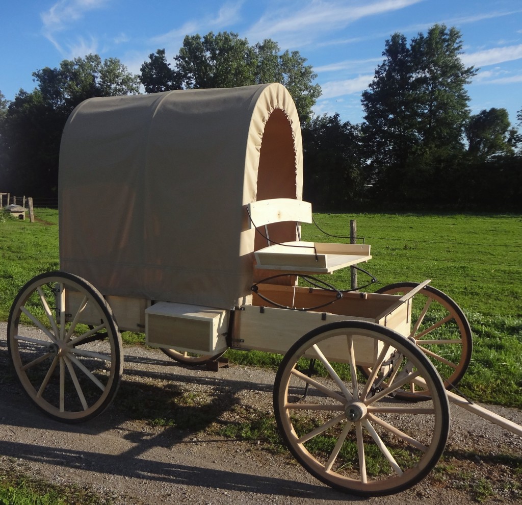 Covered Wagon - Custom Wagon Wheels