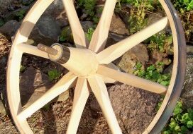 Wheelbarrow wheel 1